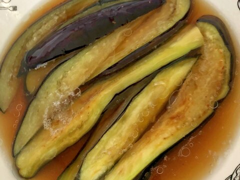 茄子の生姜麺つゆ